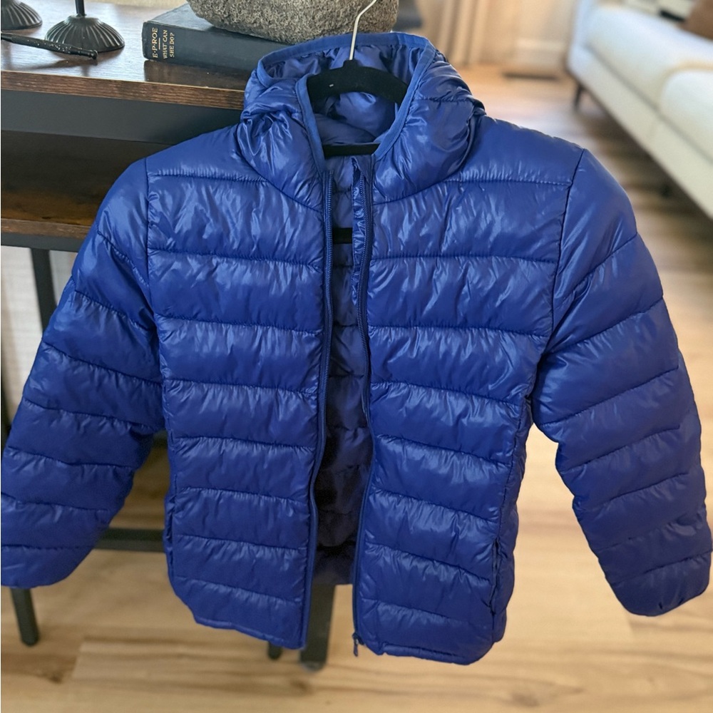 Kids Blue Puffer Jacket
